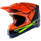 Casco Alpinestars Supertech SM8 Enduro Azul Naranja