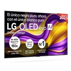 LG 65" OLED EVO 4K TV, Smart AI, Dolby Vision y Atmos