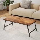 Mesa pequeña marrón plegable para el centro