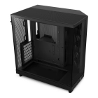Caja ATX NZXT H6 Flow Gaming | Mid-Tower Compacta Negra