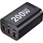 Cargador 200W rápido con 6 puertos USB