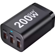 Cargador 200W rápido con 6 puertos USB