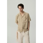 Camisa de manga corta fluida (Tallas S a XL)