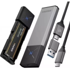 Carcasa iDsonix para SSD M.2 NVMe y SATA