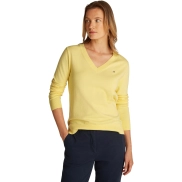 Jersey de Punto V-Neck para Mujer Tommy Hilfiger