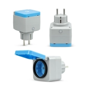 Enchufe Exterior WiFi Garza, IP44, Compatible con Alexa y Google