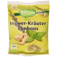 Caramelos de Jengibre y Hierbas Biodeta 75g 500g