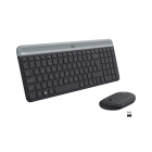 Combo Inalámbrico Logitech MK470: Teclado y Ratón QWERTY