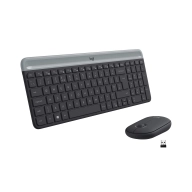 Combo Inalámbrico Logitech MK470: Teclado y Ratón QWERTY