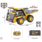 Camión RC 9CH con volquete
