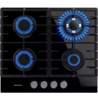 Cecotec Bolero Squad 8000W: Placa de gas 4 fuegos