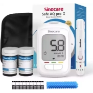 Medidor de glucosa Safe AQ Pro I + 50 tiras Sinocare