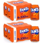 Fanta Naranja 18x330ml Latas