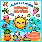 Bilingüe libro de colorear: diversión en verano