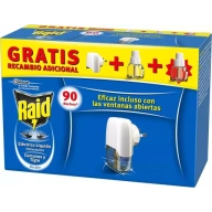 Raid eléctrico anti mosquitos comunes y tigre 2x27ml
