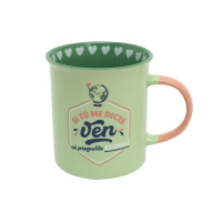 Taza Mr.Wonderful: Si me dices 'ven', ni pregunto 12x15,5x18,5