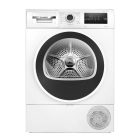 Secadora Bosch 8 kg con bomba de calor y AutoDry, Blanca
