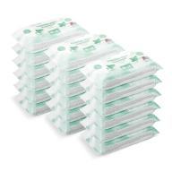 Toallitas para bebé sin perfume, 1008 unidades, 18 paquetes.