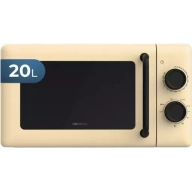 Cecotec Proclean 20L Microondas Mecánico con Grill