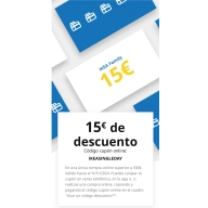 15€ de descuento en compras de más de 100€ en Ikea