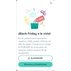 Descuento de 10€ en compras de 30€ para cuentas seleccionadas.