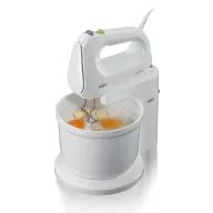 Braun MultiMix 1 HM1070WH: Batidora amasadora 4 velocidades