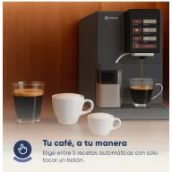 Cafetera Superautomática Wifi Negra 19 Bares Barista Original
