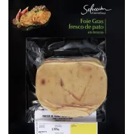 Trozo de foie gras de pato fresco Carrefour Selección 200 g