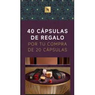 Compra 20 cápsulas y recibe 40 cápsulas Nespresso gratis