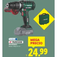 Atornilladora recargable PSBSA 20-Li E4 con brocas y puntas