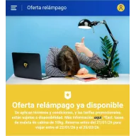 Ryanair: Vuelos desde 16.99€ en oferta