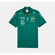 Polo réplica Fernando Alonso 2025 PUMA Aston Martin F1 S M L XL