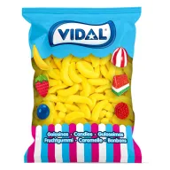 Bananas Gigantes Azúcar Vidal Golosinas 1 kg. Sin gluten y grasa
