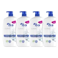 Champú Anticaspa H&S Classic 4 botes 2x1000ml con Dispensador