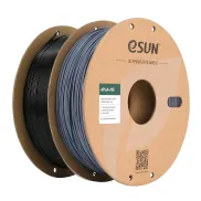 Filamento eSUN PLA+ 1.75mm 2 Carretes Negro y Gris 1KG