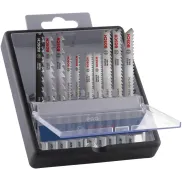 Hojas de sierra Bosch Pro para madera dura y parqué, 10 pcs