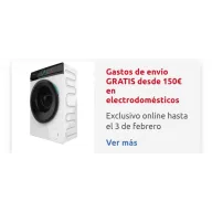 Electrodomésticos: Envío GRATIS en compras desde 150€