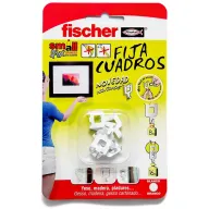 Ganchos Reutilizables Fischer para Cuadros | 8 Kg