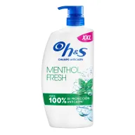 Champú Anticaspa H&S Menthol Fresh 1000ml con Dispensador
