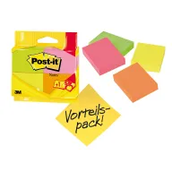 Notas de Neón Surtidas - 4 Blocs de 100 Hojas