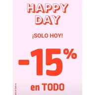 Descuento del -15% en todo Kiabi