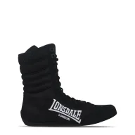 Botas de Boxeo Lonsdale - Contender Negro y Blanco