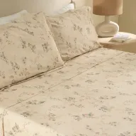 Sábanas de Algodón Percal Chester para Cama de 90 cm