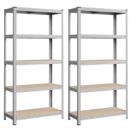 Estantería Mikomika con 5 Baldes - Pack de 2 Unidades