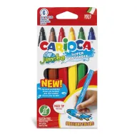 Rotulador jumbo en estuche de 6 colores surtidos.