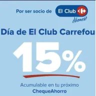 Febrero: Día del club Carrefour el 18 de febrero