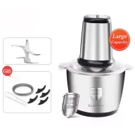 Picadora eléctrica de carne 2L para preparar comidas fáciles