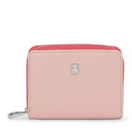 Monedero Mediano TOUS en Beige y Rosa, Chic y Bonito