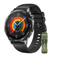 HUAWEI Watch GT 5 Negro 46mm con Correa EasyFit 3 Verde Abeto