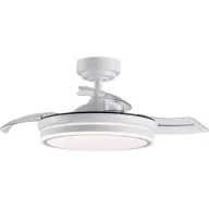 Ventilador LED con Aspas Desplegables para Techo